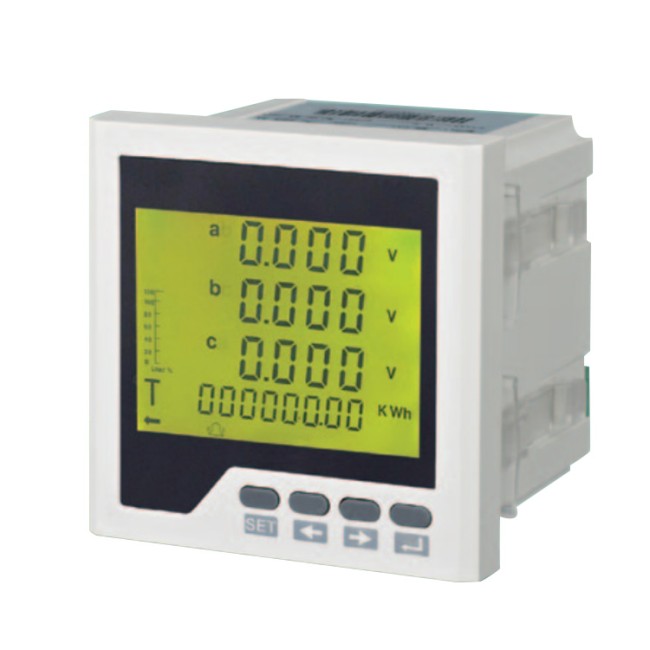 HY-3D type three phase LCD multifunction meter