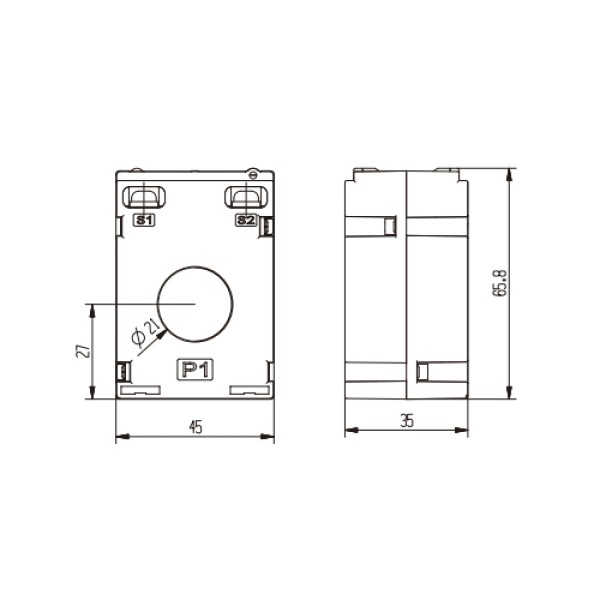 HYX Series HYX-20 Closed Type Current Transformer