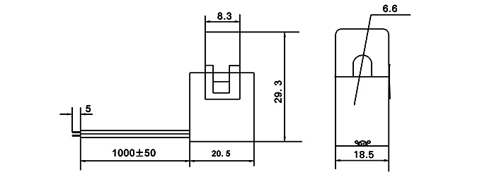 Split Core current transformer KCT type-heyi
