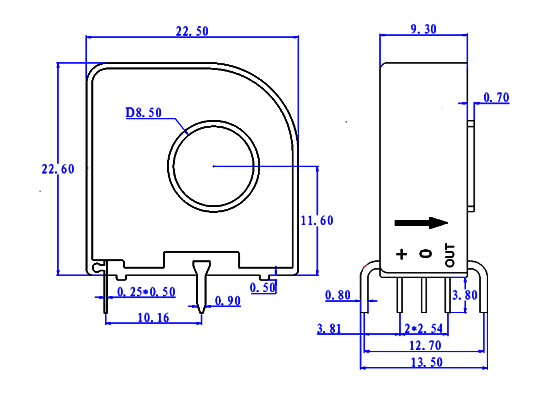 B102T Type Current Sensor-heyi