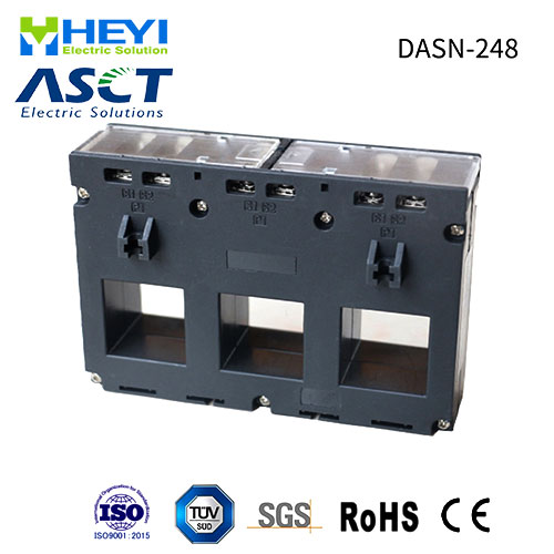 How to properly connect a three-phase current transformer?