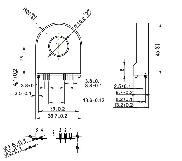 RDC HYCA-10/MD Residual Current Sensor-heyi RDC HYCA-10/MD Residual Current Sensor-heyi