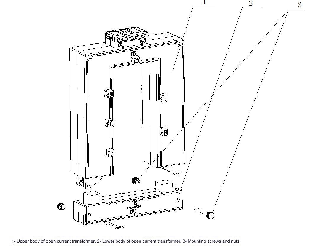 Open Pattern Transformer Application of open-type current transformer in low voltage power ...