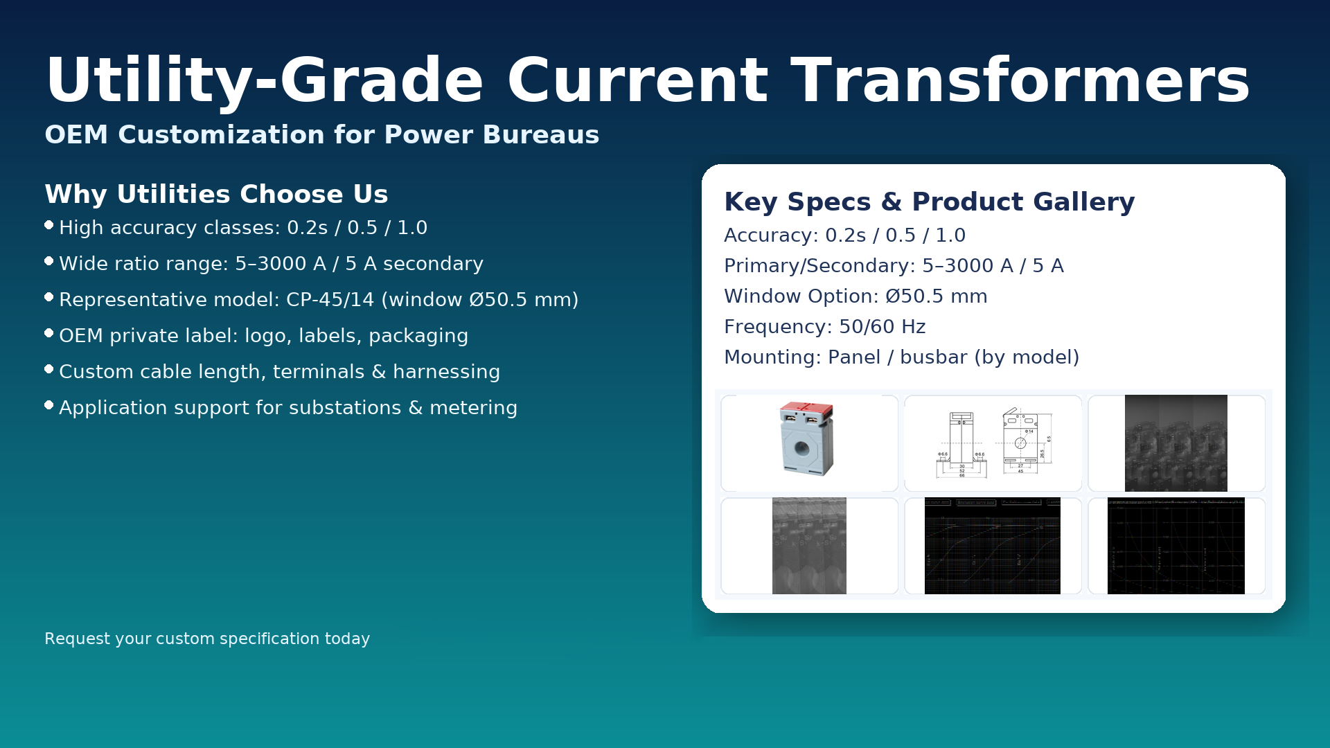 HEYI Current transformer OEM