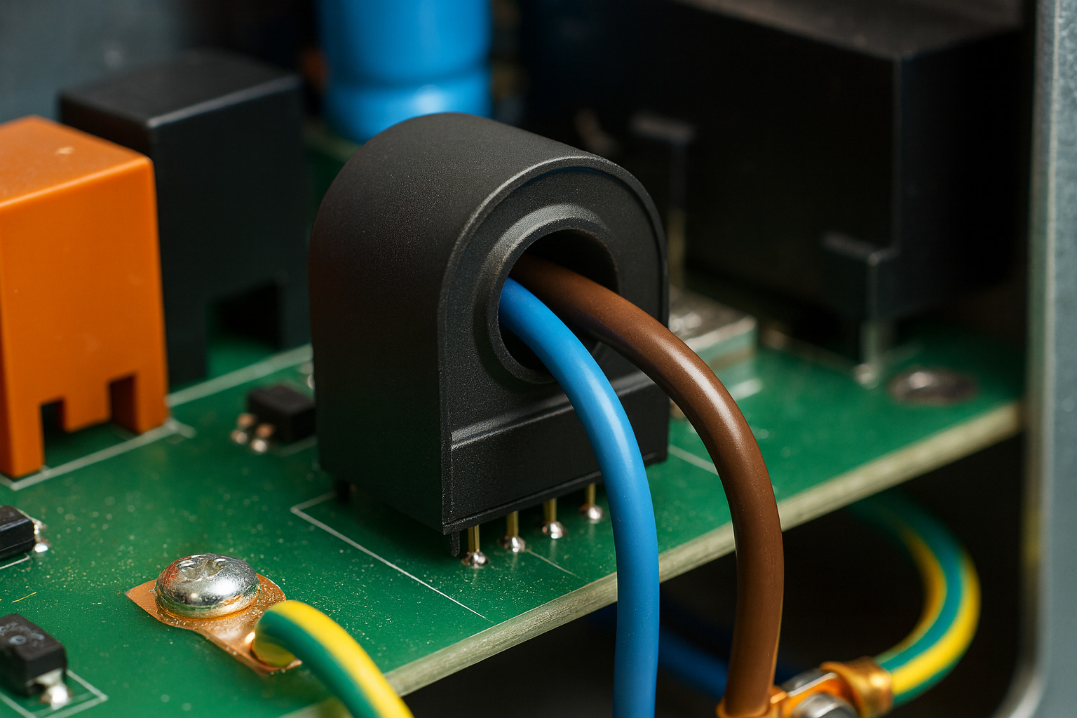 ground fault current sensor on PCB HEYI2