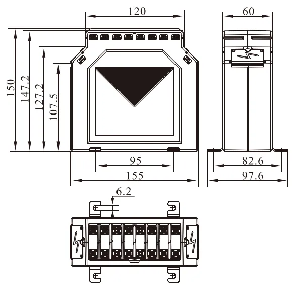 SUM155 Summation Current Transformer - heyi