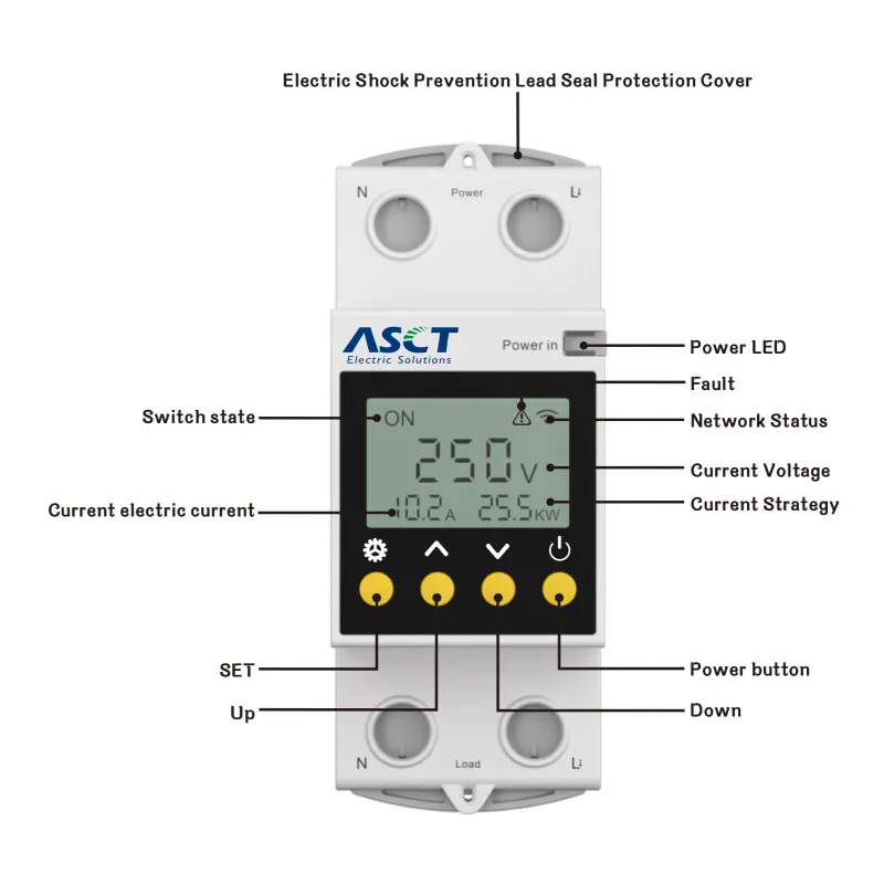 A1-R-V3 Single-phase intelligent relay switch-heyi A1-R-V3 Single-phase intelligent relay switch-heyi