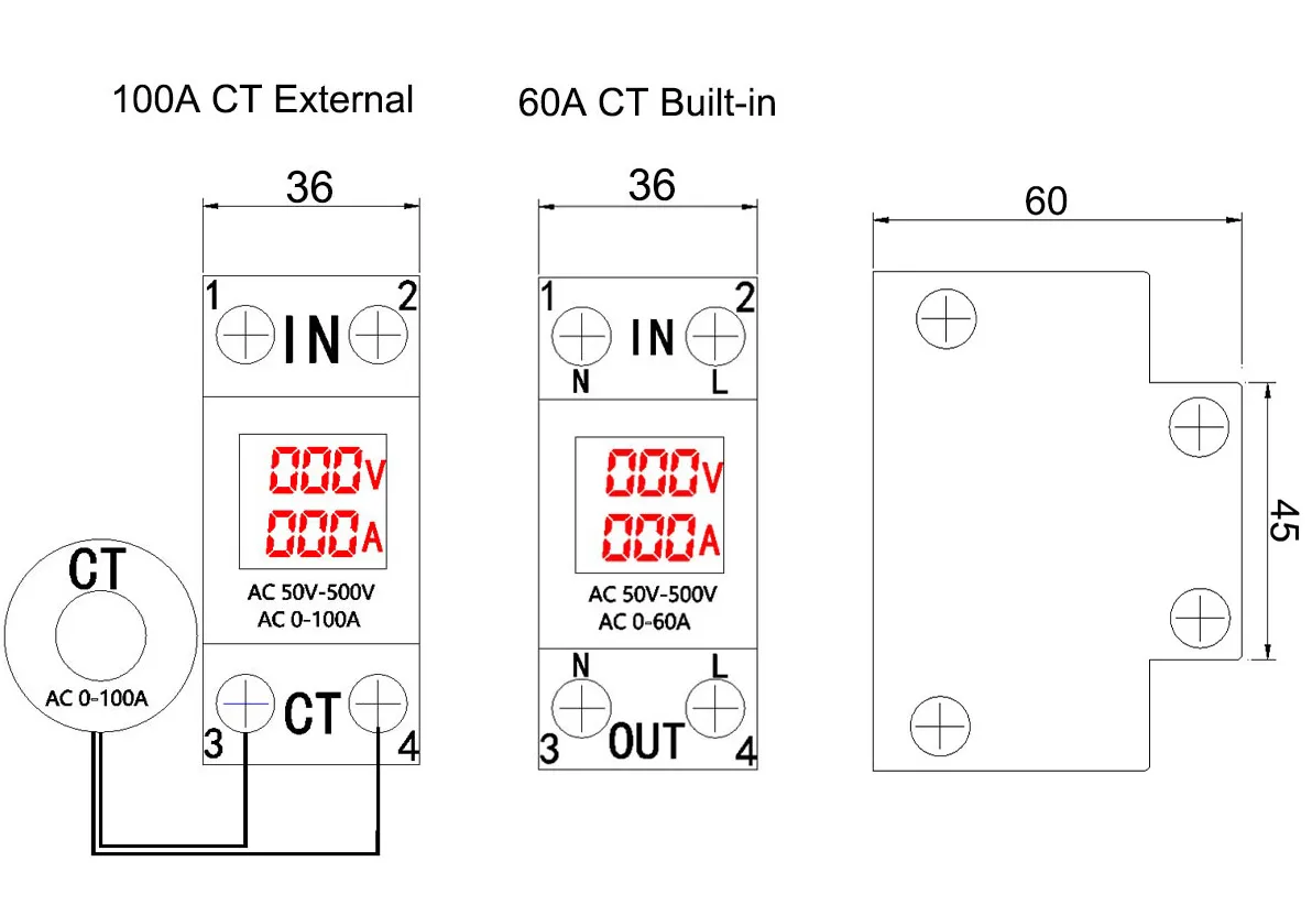 K52-2066 Overvoltage And Undervoltage Protector-heyi K52-2066 Overvoltage And Undervoltage Protector-heyi