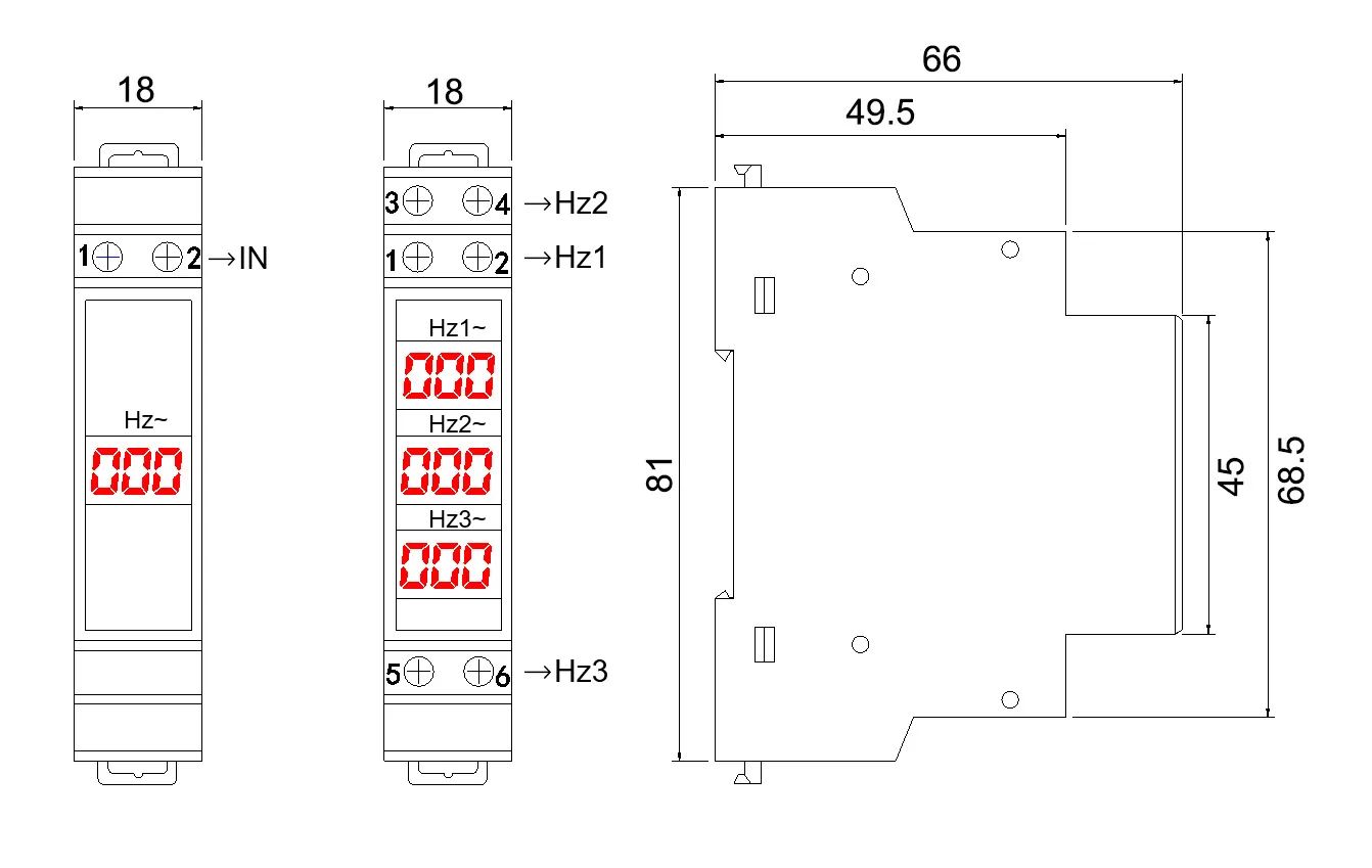 KHz-1P Overvoltage And Undervoltage Protector-heyi KHz-1P Overvoltage And Undervoltage Protector-heyi