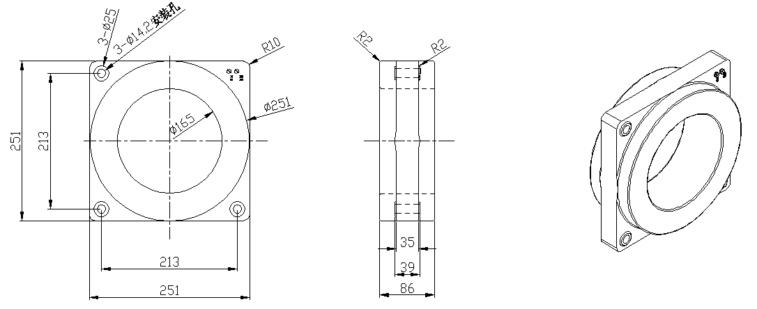 LMZ-165 Extended range Current transformer-heyi LMZ-165 Extended range Current transformer-heyi