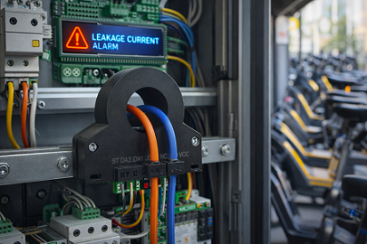 Residual Current Monitoring Module in Electric Bicycle Charger-heyi Residual Current Monitoring Module in Electric Bicycle Charger-heyi