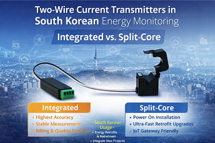 Split-Core vs Integrated 4-20mA Current Transmitter in Korea IoT Gateway-heyi Split-Core vs Integrated 4-20mA Current Transmitter in Korea IoT Gateway-heyi