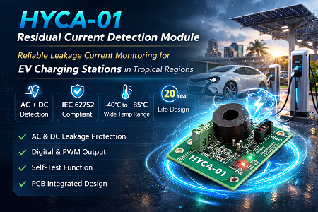 Why HYCA-01 residual current detection module Ideal for EV Charging Stations in Tropical Regions?-heyi Why HYCA-01 residual current detection module Ideal for EV Charging Stations in Tropical Regions?-heyi